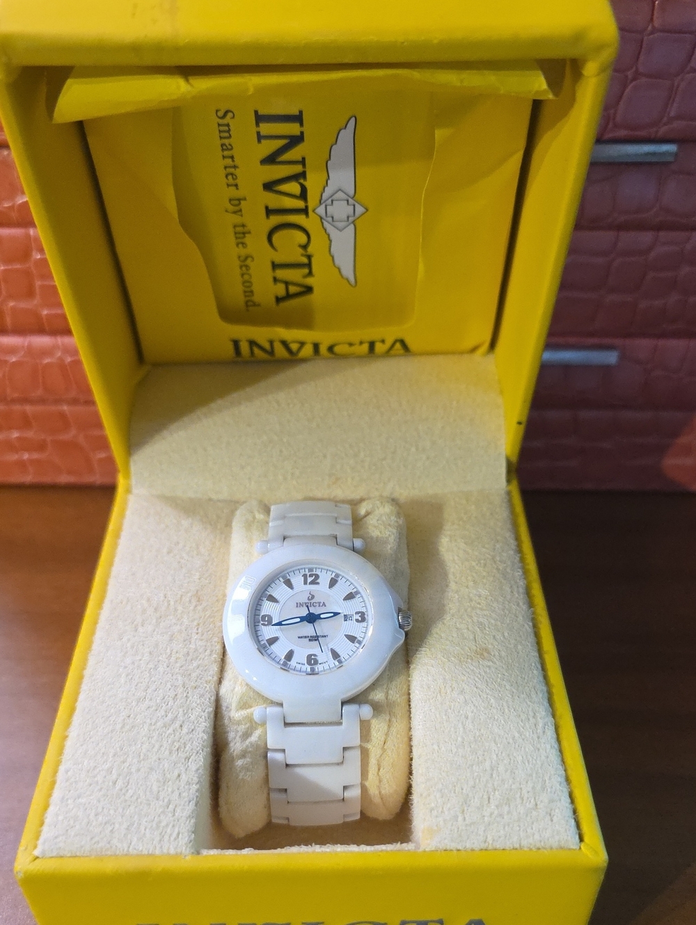 Invicta Women’s White Ceramic Watch